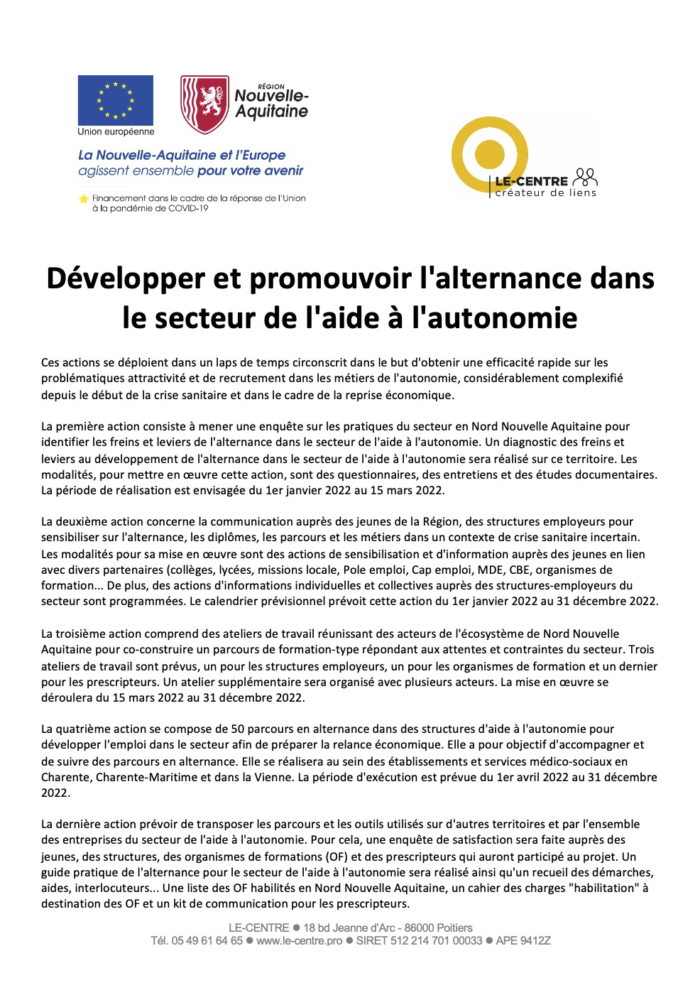 FSE REACT affiche